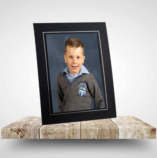 Option A   Solo / Sibling Single Mounted Print
